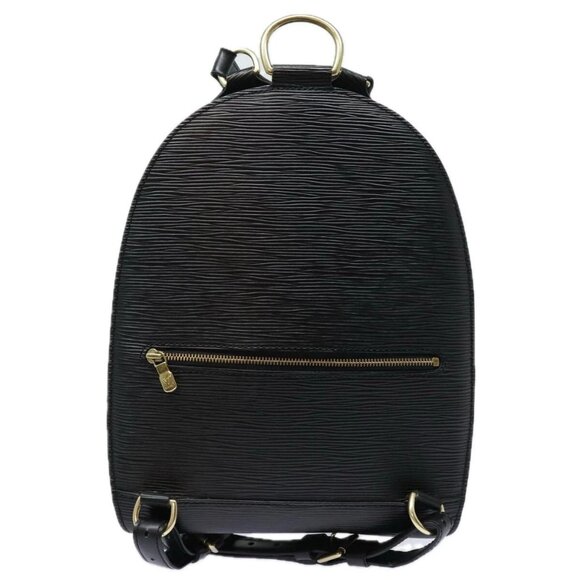LOUIS VUITTON Epi Mabillon Backpack Black M52232 LV Auth 84182 - Picture 2 of 16
